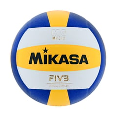 MIKASA - PELOTA DE VOLEY MV210 FIVB CUERO TALLA 5