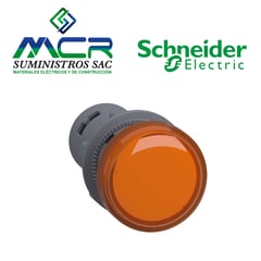 SCHNEIDER ELECTRIC - PILOTO PLASTICO NARANJA LED 220VAC EASY Schneider