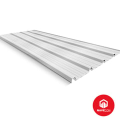 NAVECON - Techo Termoacústico Multicapa Blanco - UPVC 1.07 x 5.90 m x 2.50mm