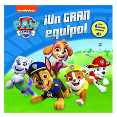 EUROSURBOOKS - PAW PATROL UN GRAN EQUIPO 6 SONIDOS