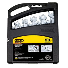 STANLEY - PROMO JUEGO 20 PIEZAS LLAVE MIXTA 8-18MM 1/4-7/8” PLG 85-783