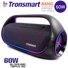 TRONSMART - Parlante Bang 60W TWS - Altavoz Bluetooth - Negro