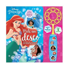 EUROSURBOOKS - VARITA DE BURBUJAS DISNEY PRINCESAS