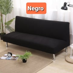 GENERICO - Forro para Futon o Sofa Cama color negro Liso