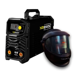 ALIENWELD - Soldadora Inversora 240 AMP XR240C + Máscara Fotosensible