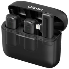 ULANZI - Microfono Profesional para iPhone Inalámbrico Lightning J12