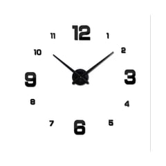 GENERICO - Reloj 3D Grande con Relieve Decorativo Moderno - Sala Hogar Oficina