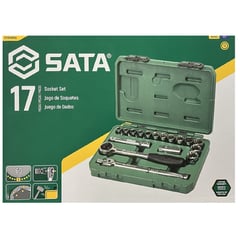 SATA - JGOX17PZA DADOS EN JGO MM 1/2 10-24MM 09086