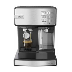 OSTER - Cafetera BVSTEM6603SS Automática de Espresso Prima Latte I