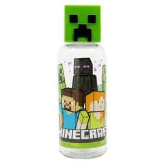 MINECRAFT - Botella Figurita 3D 560ml de