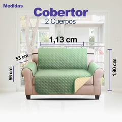 CRISAL - Cobertor de Sofa 2 cuerpos