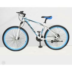 GENERICO - Bicicleta Montañera M2 Aro 26 Blanco/Azul