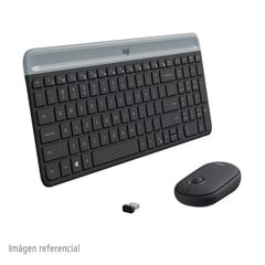 LOGITECH - Teclado Mouse Inal Mk470 Slim