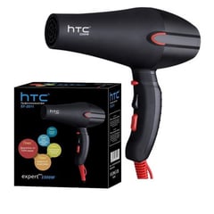 HTC - Secador de Cabello Profesional 2200 Watts EF-2011 - Negro