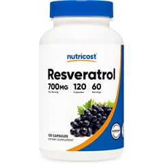 NUTRICOST - Resveratrol 700 mg 120 capsulas