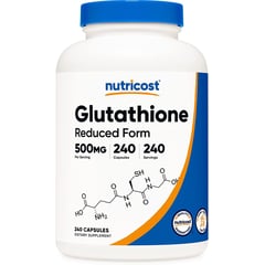 NUTRICOST - Glutation glutathione 500 mg 240 capsulas