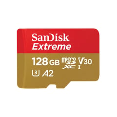 SANDISK - Memoria Flash MicroSDXC Extreme 128GB