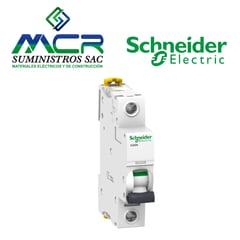 SCHNEIDER ELECTRIC - INTERRUPTOR TERMOMAGNETICO 1P 6A 10KA 230V IC60N  Schneider