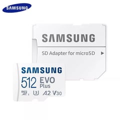 SAMSUNG - Memoria micro sd evo plus 512 gb - clase 10 u3