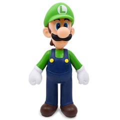 FULL FIGURE - Figura Luigi 12 cm Gorra Verde Calidad PVC