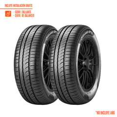 PIRELLI - Pack de 2 Llantas 185/60R15 CINTURATO P1 (KA) 88H