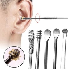 Limpiador de Oídos Kit de Eliminación de Cera Palillos Removedor de Cera