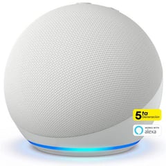 AMAZON - Echo dot 5ta gen alexa - BLANCO