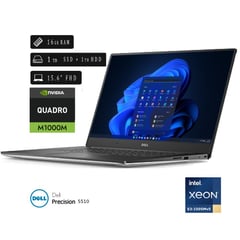 Laptop Precision 5510 Xeon E3-1505m V5 32gb Ram 1tb Ssd 1tb Hdd