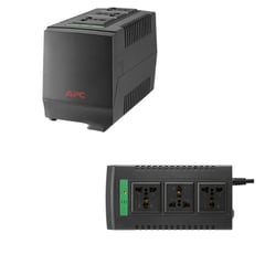 APC - Regulador de Voltaje automatico Line-R 1200VA, 3 Salidas Universales, 230V