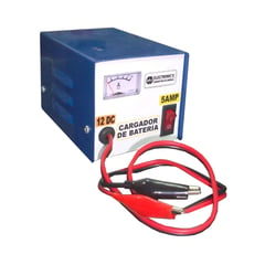 JUPE SUMINISTROS DE ENERGIA - Cargador De Batería 12v 5Amp