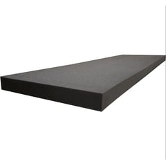 FOAM - ESPUMA ACUSTICA TIPO FLAT BIG CON PU PUR NEGRO 200CM X 100CM X 2PULG.