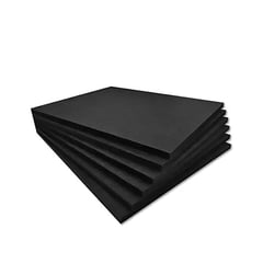 FOAM - ESPUMA ACUSTICA TIPO FLAT BIG CON PU PUR NEGRO 200CM X 100CM X 1PULG