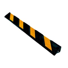 QRUBBER - ESQUINERO PARKING 100X10X10CM NEGRO AMARILLO