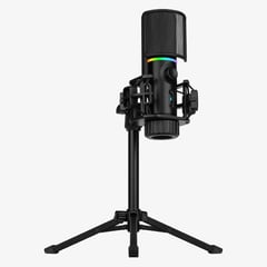 STREAMPLIFY - Micrófono Gamer MIC-48-RGB-TP-BK Soporte de Trípode