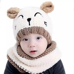 GENERICO - Gorro Con Cuellera Para Bebe Niño