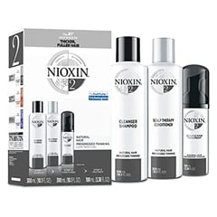 NIOXIN - – Pack #2 Caída Excesiva y Cabello Natural 300 ML