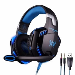 KOTION EACH - Audífonos Diadema Gamer kotion G2000 azul