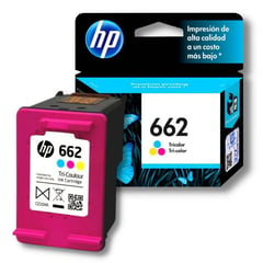 HP - TINTA 662 CZ104AL COLOR 100 PÁGINAS TRICOLOR