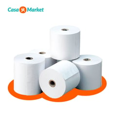 GENERICO - Rollos de papel térmico contómetros de 80x80MM 20 unidades