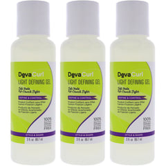 DEVACURL - luz definición del gel pack de 3-devacurl-3oz.