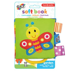 GALT - Libro Sensorial Con Textura Para Bebes Soft Books - Jardin