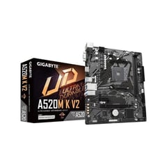 GIGABYTE - Tarjeta Madre AMD A520M K V2 AM4