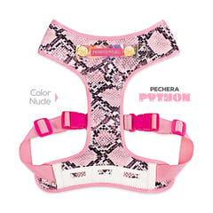 PERRITO PITUCO - PECHERA PYTHON NUDE TALLA S