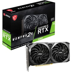 MSI - TARJETA DE VIDEO GEFORCE RTX 3060 VENTUS 2X 12G OC 12GB GDDR6