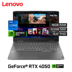 LENOVO - Laptop LOQ 15IRH8 Intel Ci7 13700H Ram 16GB Disco 512GB SSD Video Nvidia RTX 4050 6GB 15.6?