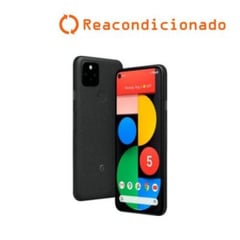 GOOGLE - Pixel 5 5G 8GB 128GB Negro GD1YQ - reacondicionado