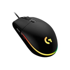 LOGITECH - MOUSE GAMING G203 RGB BLACK