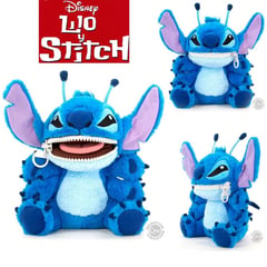 QUANTUM MECHANIX - Peluche Stitch forma Alien - Disney Lilo y Stitch premium ex