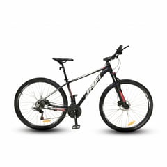 JAFI - Bicicleta de montaña Challenger 29 Negro rojo