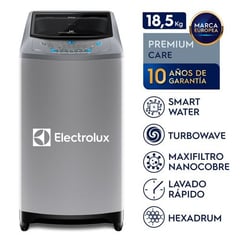 ELECTROLUX - Lavadora 18,5 Kg Premium Care EWIX19F2ESG